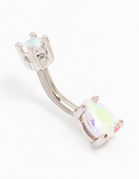 Lovisa Titanium Small Rounded Pear Belly Button Piercing