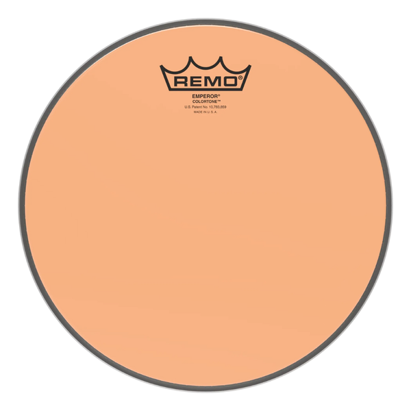 Remo BE-0310-CT-OG 10" Emperor Colortone Orange Drumhead