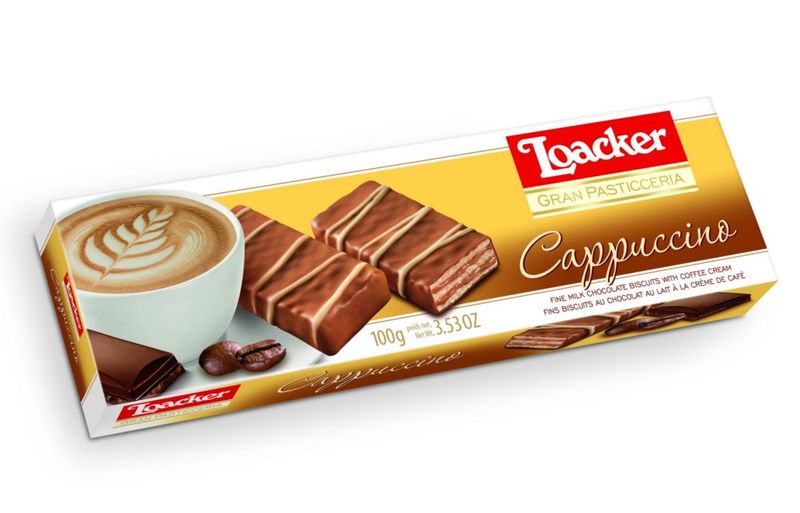 Loacker Gran Pasticceria Cappucino 100g (Box of 12)