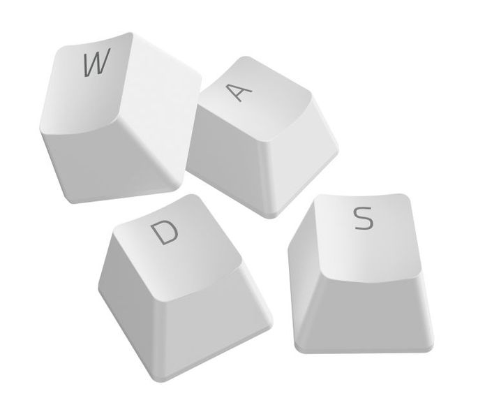 Razer PBT Keycap + Cable Upgrade Set - Mercury White