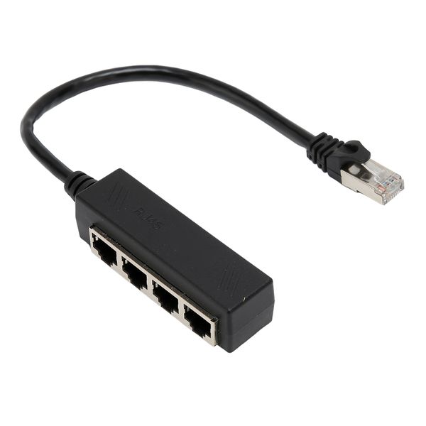 Ethernet Splitter One to Four ABS Adapter