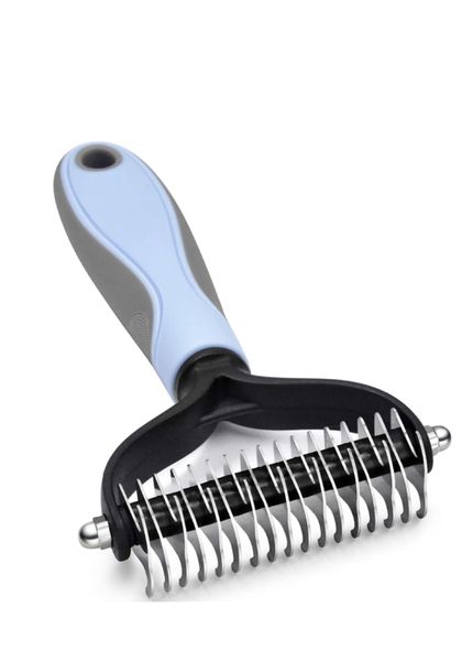 Pet Deshedding Comb | Grooming Tool | Perfect for Cats &amp; Dogs | Dematting