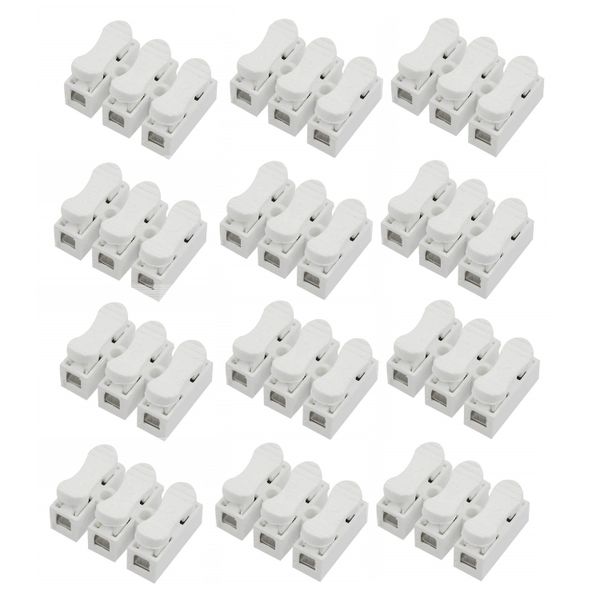 FI 3-Port Wire Quick Connectors 12 Pieces