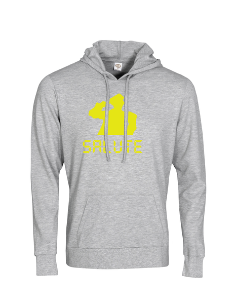 Salute Mens Essential Hooded Sweater (E5E416 - Solid)