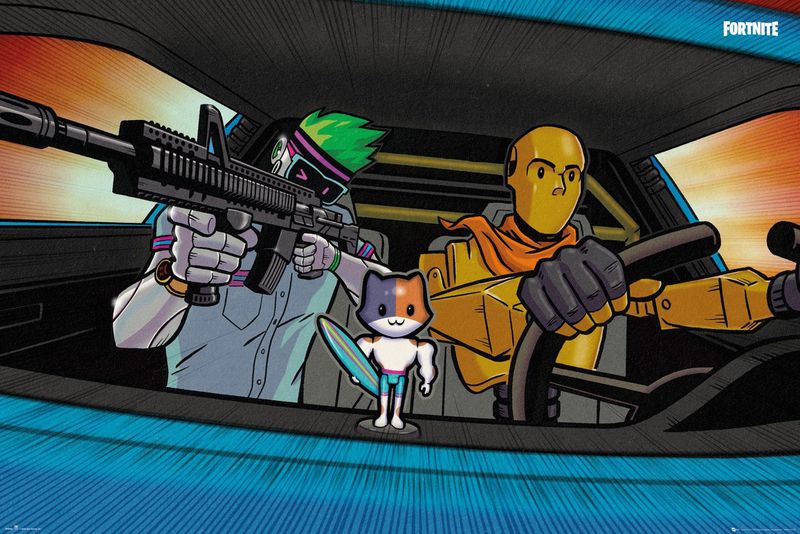 Fortnite - Valet Poster