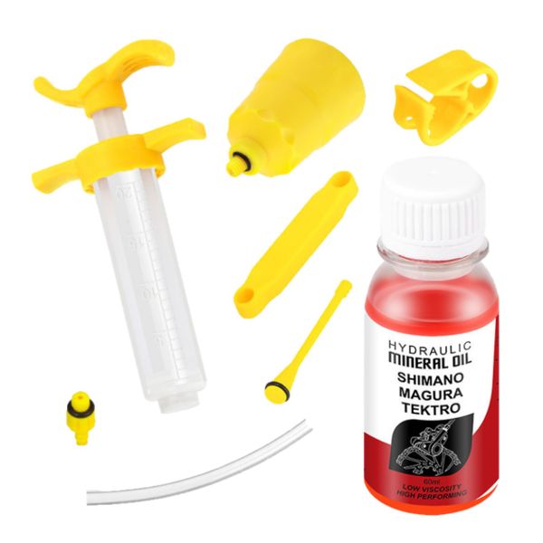 Toopre Essential Cycling Disc Brake Bleed Kit &amp; Shimano Compatible Min Oil