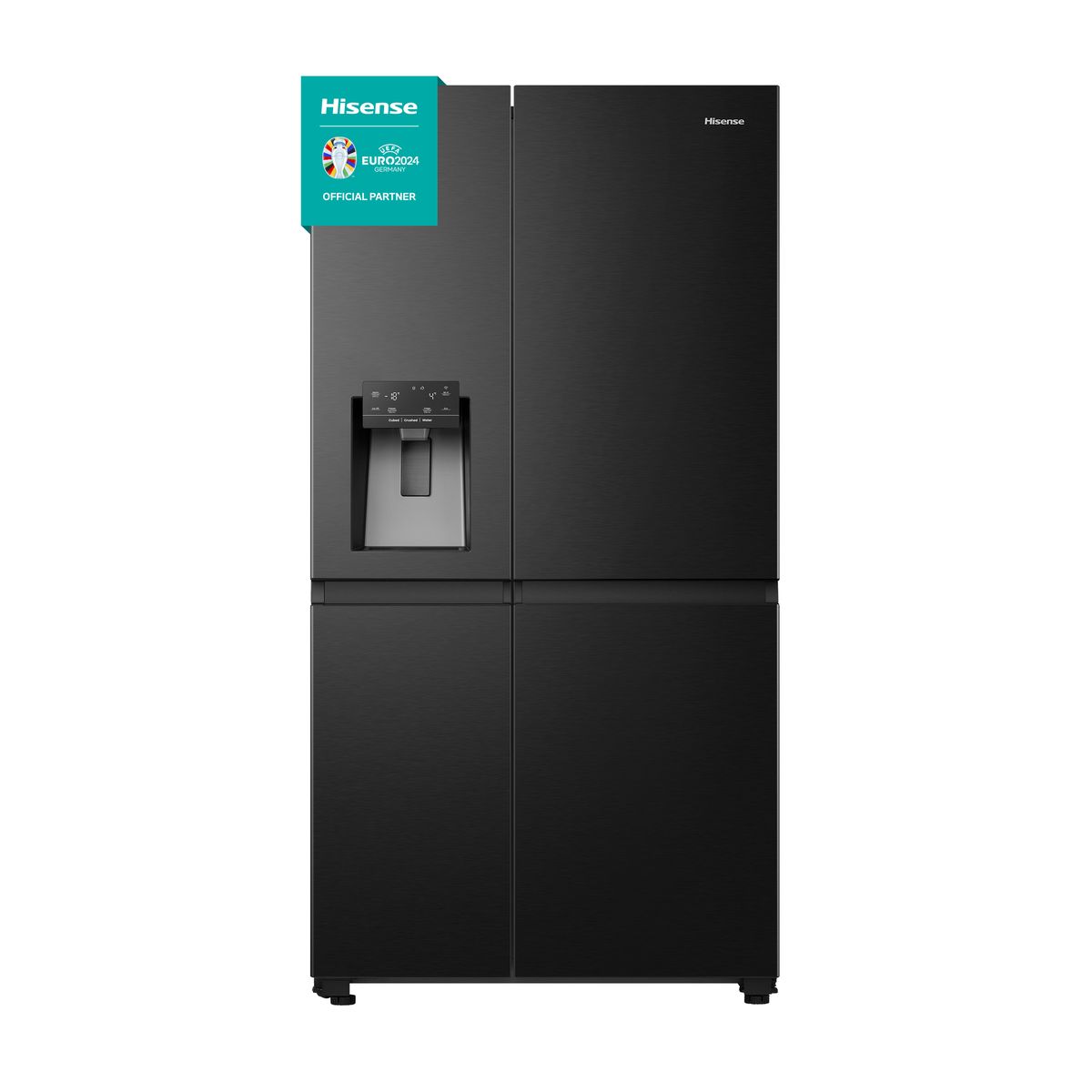 Hisense 601L No Frost Side x Side Fridge Freezer with Water & Ice Dispenser