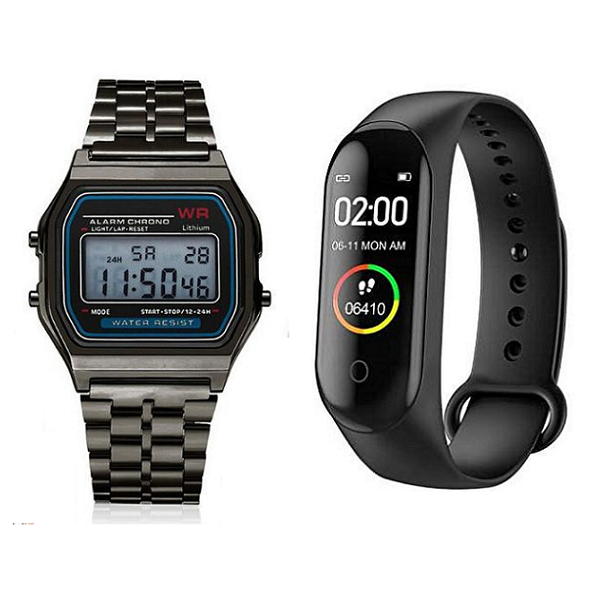 SEGO Men Digital Retro Smart Watch Bundle Shop Today. Get it Tomorrow