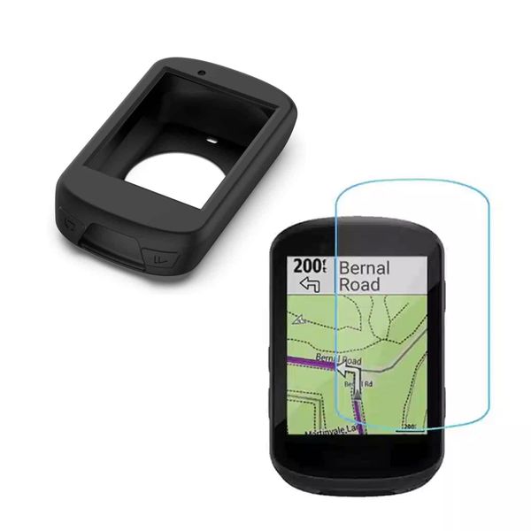 Killer Deals Silicone Case &amp; Glass Screen Protector for Garmin Edge 830