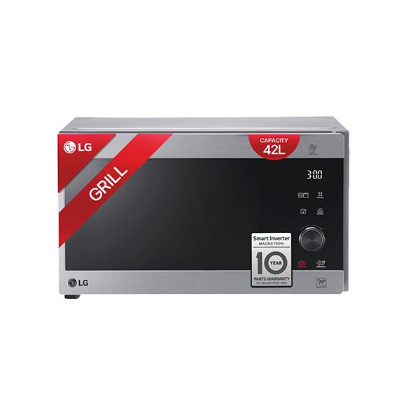 LG 42L Smart Inverter NeoChef Grill Stainless Steel Microwave Oven MH8265CI
