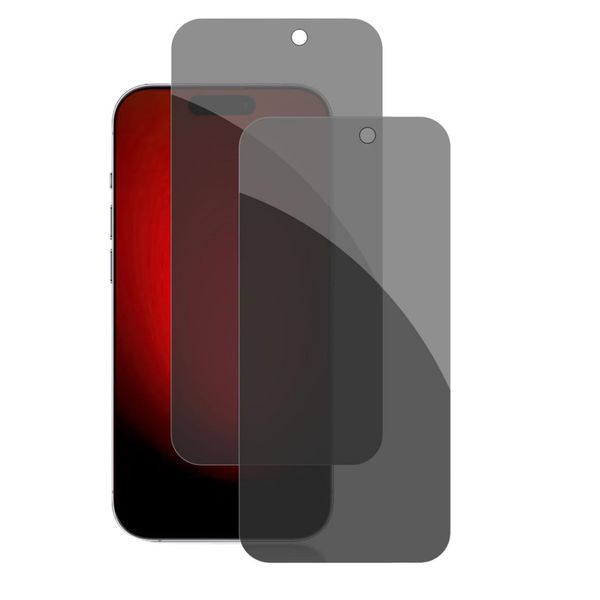 2 Pack Privacy Glass Screen Protector Compatible with Redmi NOTE13PRO 4G/5G