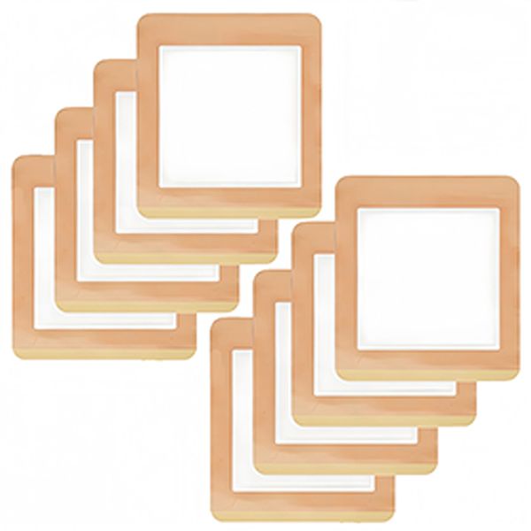 Disposable Self-adhesive Castor Oil Paste Castor Oil Pack x8