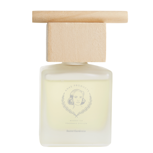 Anke Products - Secret Gardenia Wooden Top Fragrance Diffuser Retail Box
