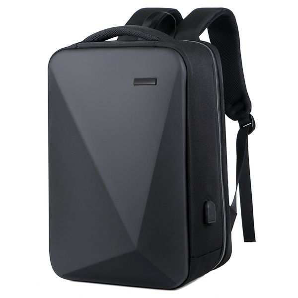 15.6 inch Hardshell Laptop Backpack with USB Charging Port &amp; Anti-Theft
