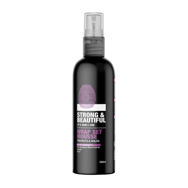 Strong &amp; Beautiful - Wrap Set Mousse 350ml