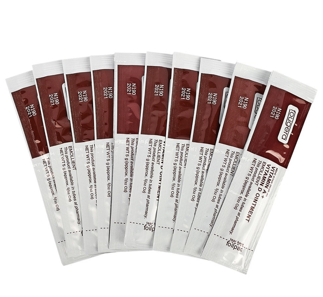 Fougera Vitamin A&amp;D Tattoo/PMU Ointment - 10 Pieces