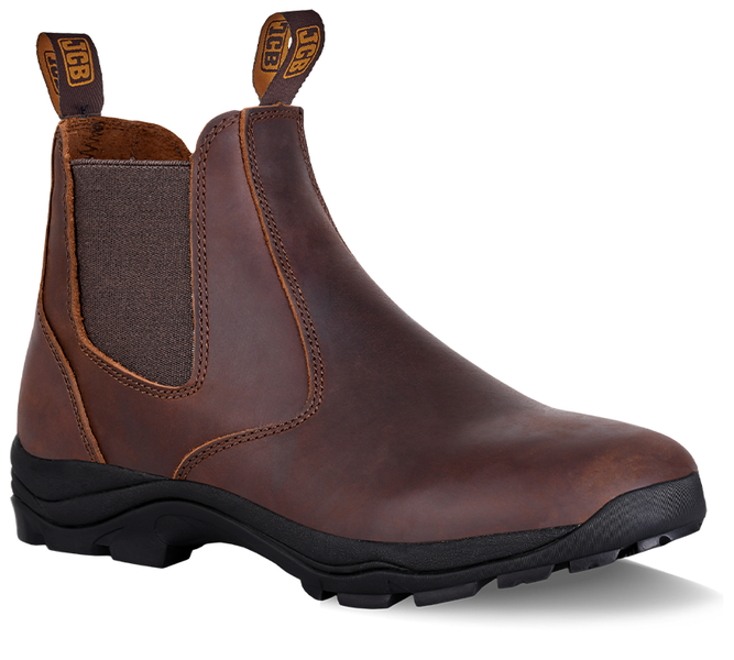 Chelsea Soft Toe Work Boot - Brown image
