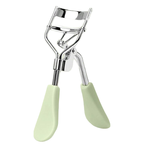 High Quality Eyelash Curler With Silicone Pads - Green