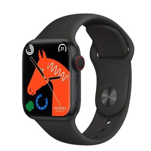 X90 Ultra 2 Smart Watch iPhone/Android - With 2 Straps (Grey)