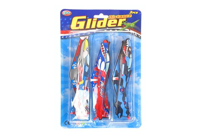 3 Piece Distance Glider Plane Set