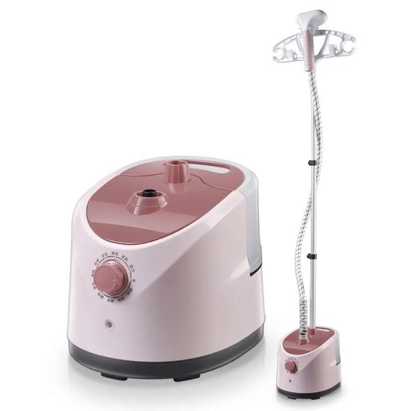 Easy-touch vertical garment steamer