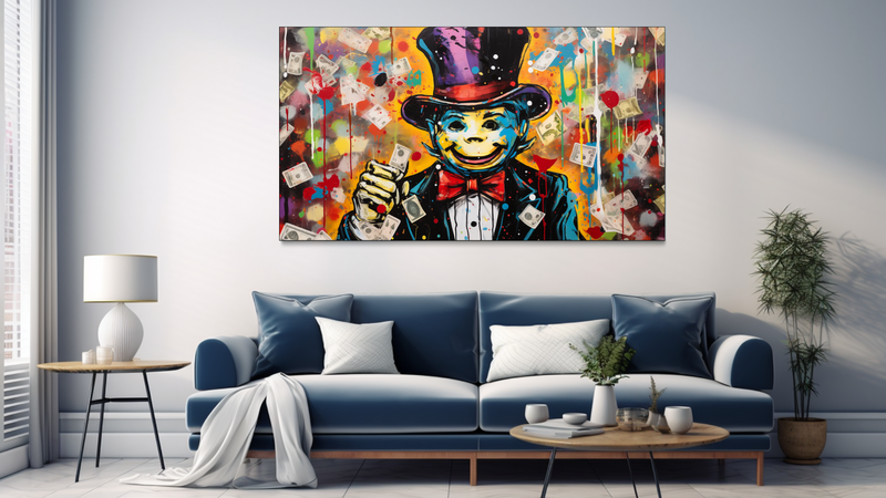 Canvas Wall Art - Street Art Fusion - BK0319
