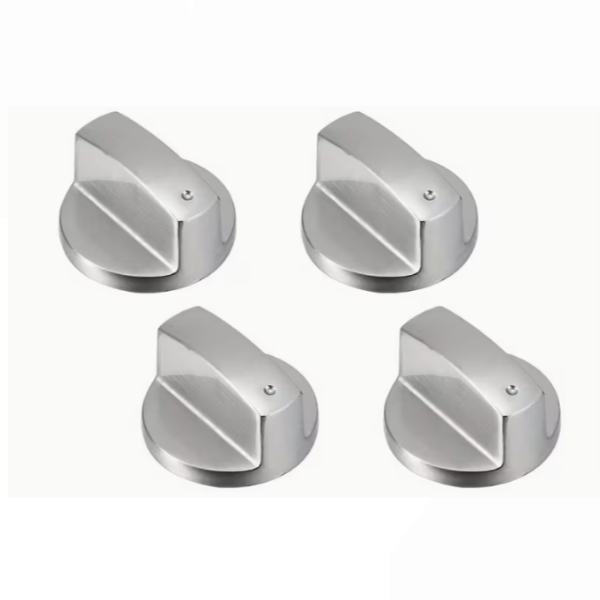 Heavy-Duty Stainless Steel Stove Knobs (4 Piece)