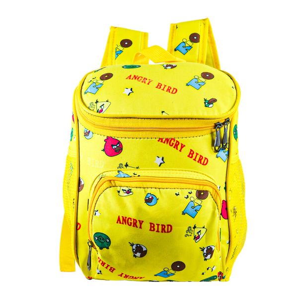 Kids Stylish Backpack For Kindergarten School Sports &amp; Travel - Angry Birds