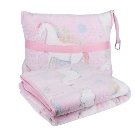 Children's travel clearance pillow and blanket