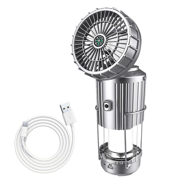 RevUp - Solar Rechargeable Lantern with Fan ,Speaker and Power Bank