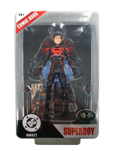 McFarlane DC Direct 17cm With Comic Superboy Chase