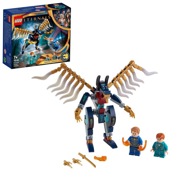 LEGO Marvel Eternals' Aerial Assault 76145 Toy Building Kit (133 Pieces)