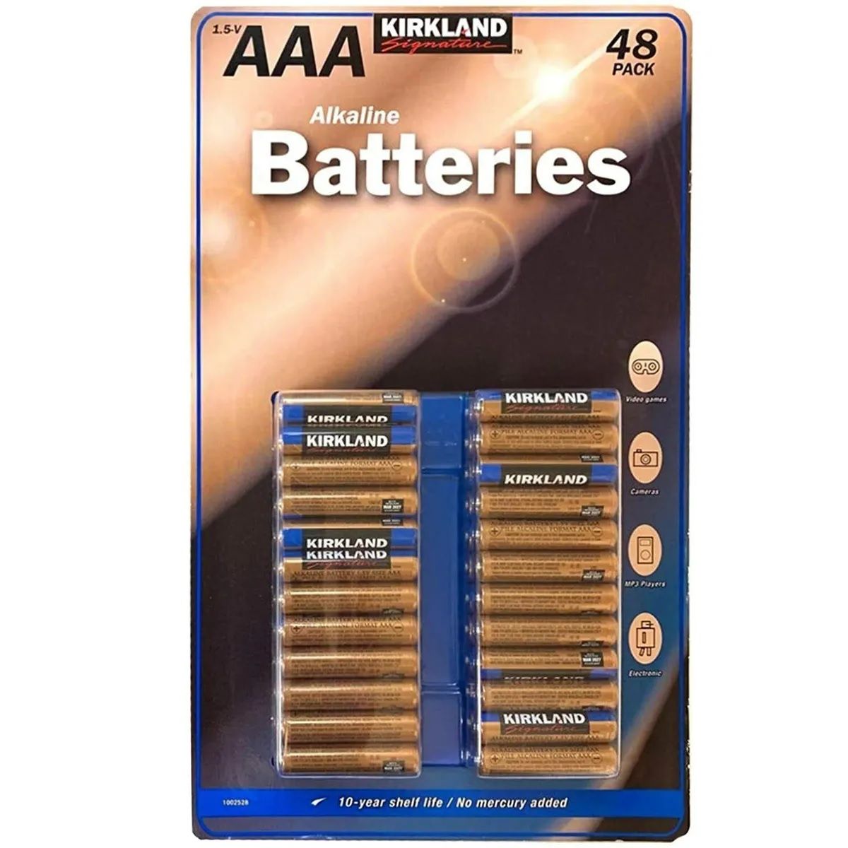 Kirkland Signature Alkaline AAA Batteries 48 Pack Shop Today. Get