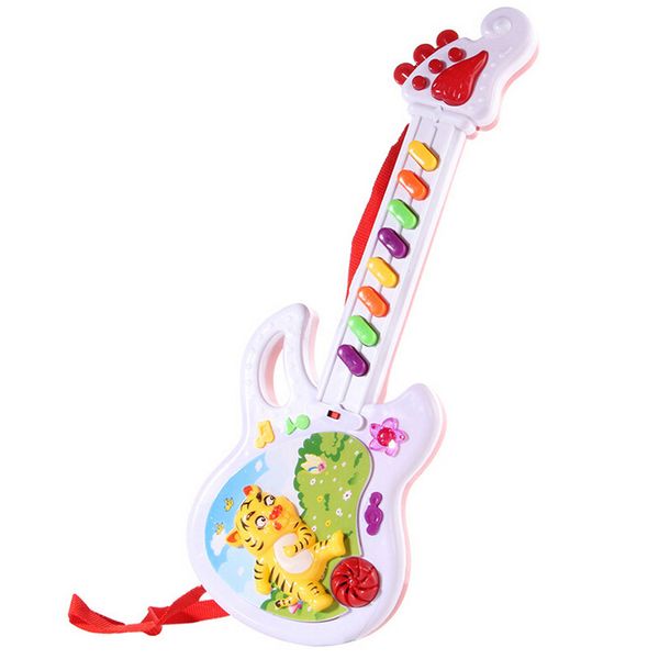 Electric Guitar Toy Musical Play Gift For Kids