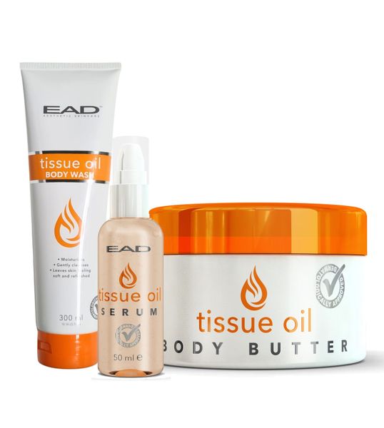 EAD Tissue Oil Combo ( Body Butter, Body Wash, Serum)