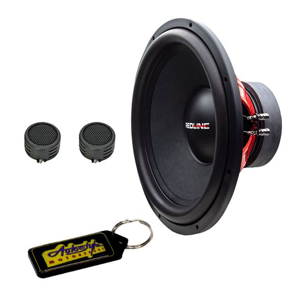 Digital Design 15" Redline 700rms DVC Subwoofer &amp; Evo Tweeters &amp; Key Holder