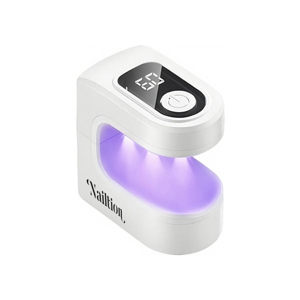 Mini LED UV Nail Lamp With 2 Timer - Fast, Compact for Nail Tip Adhesion