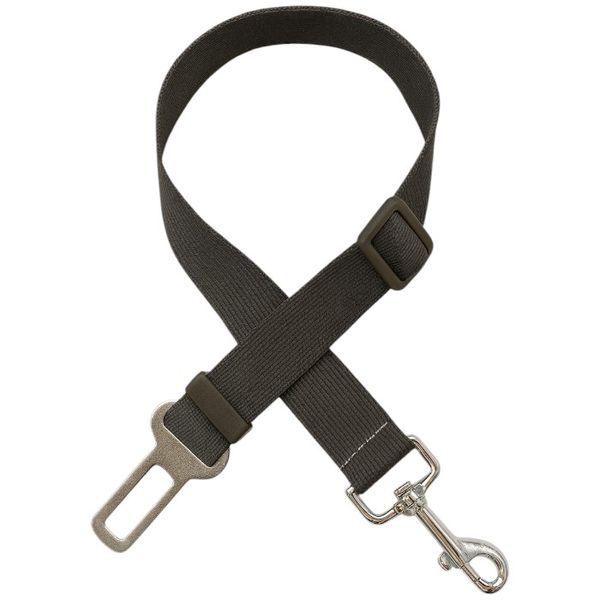 1 Piece - Adjustable Pet Car Leash With Secure Metal Clip