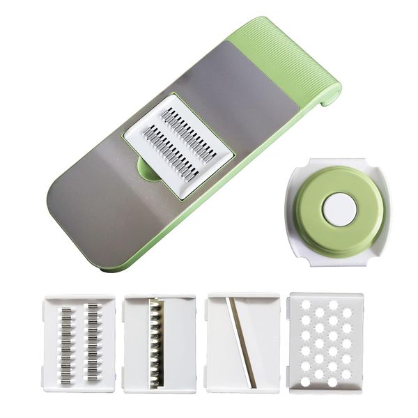 Vegetable Slicer Multi Blade Vegetable Slicer Cutter Shredder Food Chopper