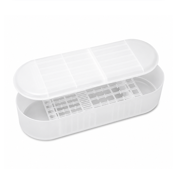 112 Slot Double Layer Battery Organiser with Battery Tester