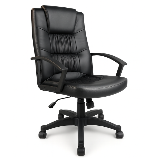 High-Back Chair - Memory Foam, 120kg, Adjustable