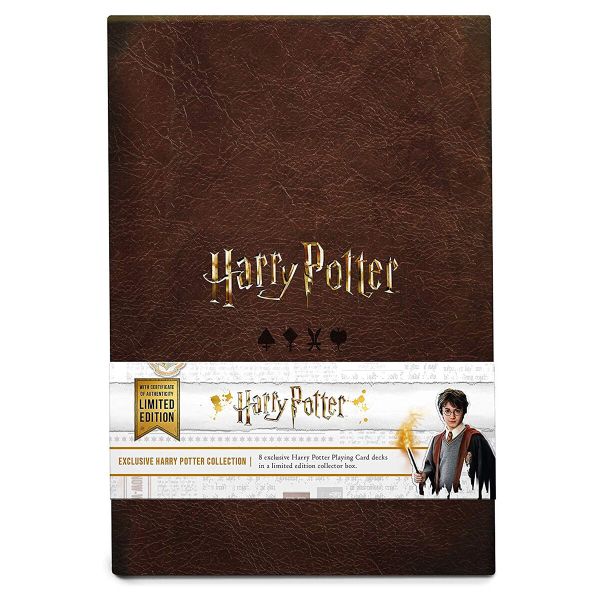 Harry Potter - 8 Exclusive card decks in exclusive box