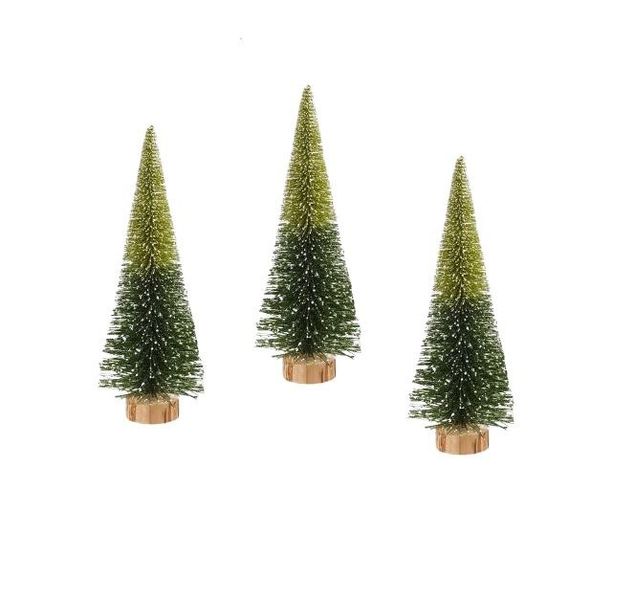 Christmas Tree Table Decorations - 3 Piece