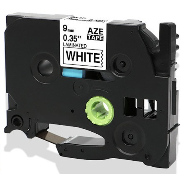 Compatible TZ-221 Brother Label tape Cartridge 9mm Black
