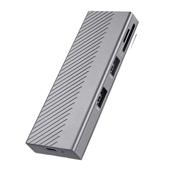 4-In-1 Usb Hub with Disk Storage M 2 Dual Protocol Ssd Usb Type-C