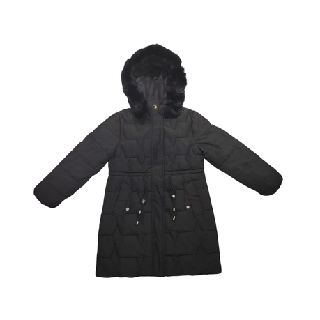 Ladies Slim-Fit Quilted Jacket with Hood