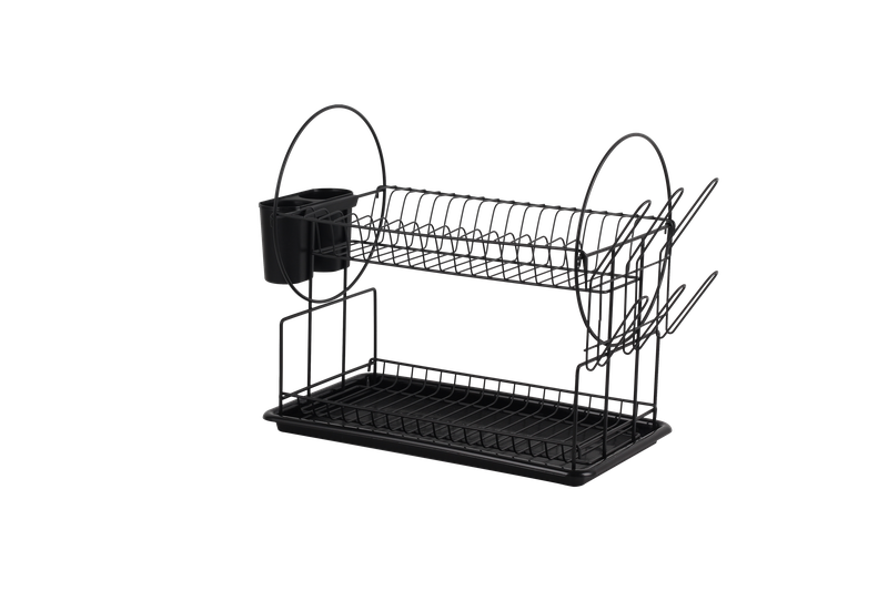 Casa - Catania 203 Dish Drainer 2 Tier - Matt Black