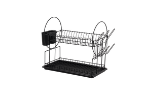 Casa - Catania 203 Dish Drainer 2 Tier - Matt Black | Shop Today. Get ...