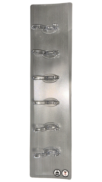 6 Self Adhesive Hooks for Towels or Face Cloths