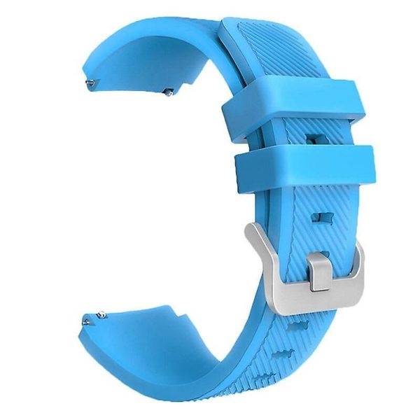 20mm Sports Watch Strap Compatible with Samsung/Huawei/Garmin/LG - Blue